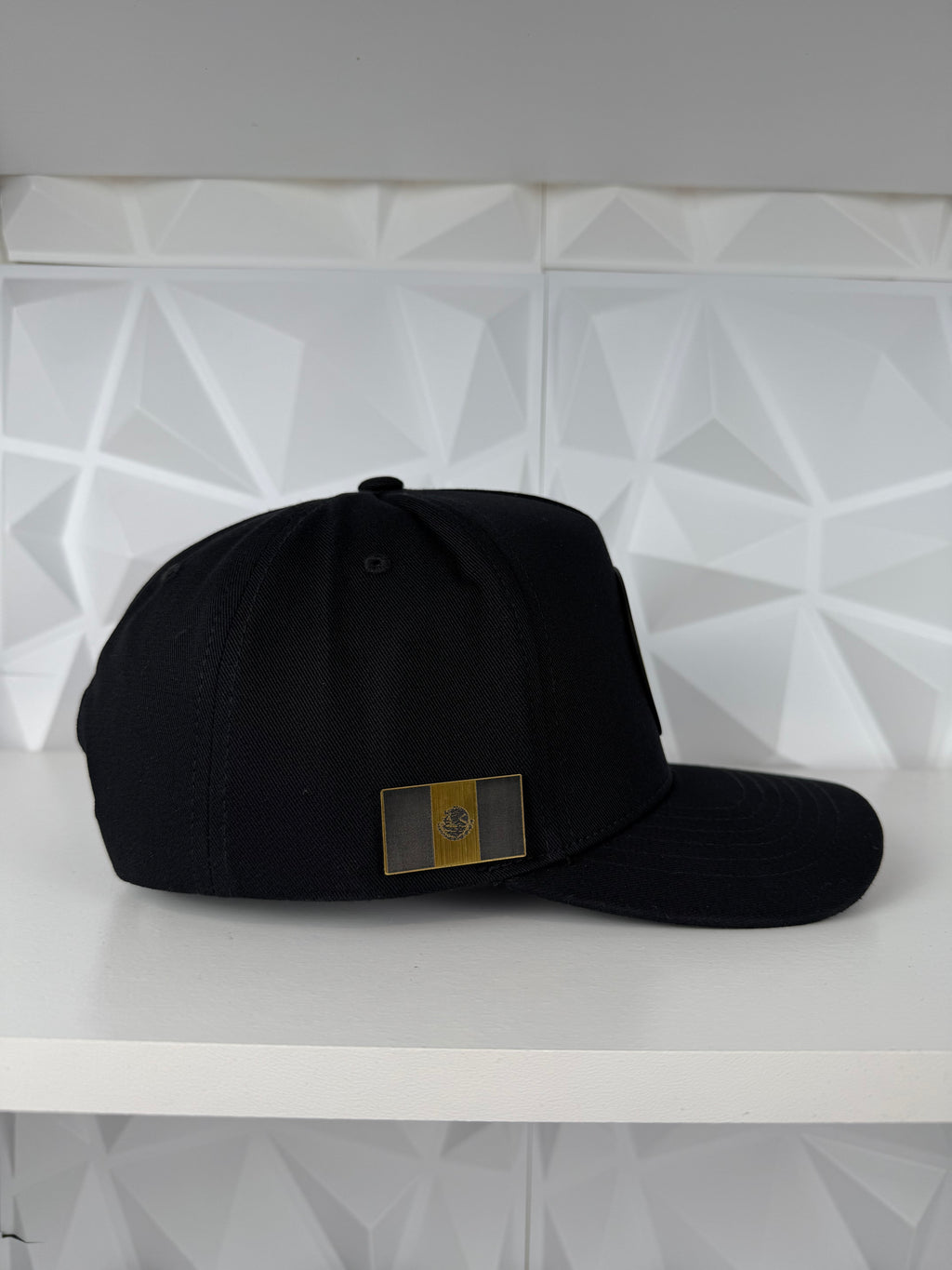 America SnapBack Gorra- Negra