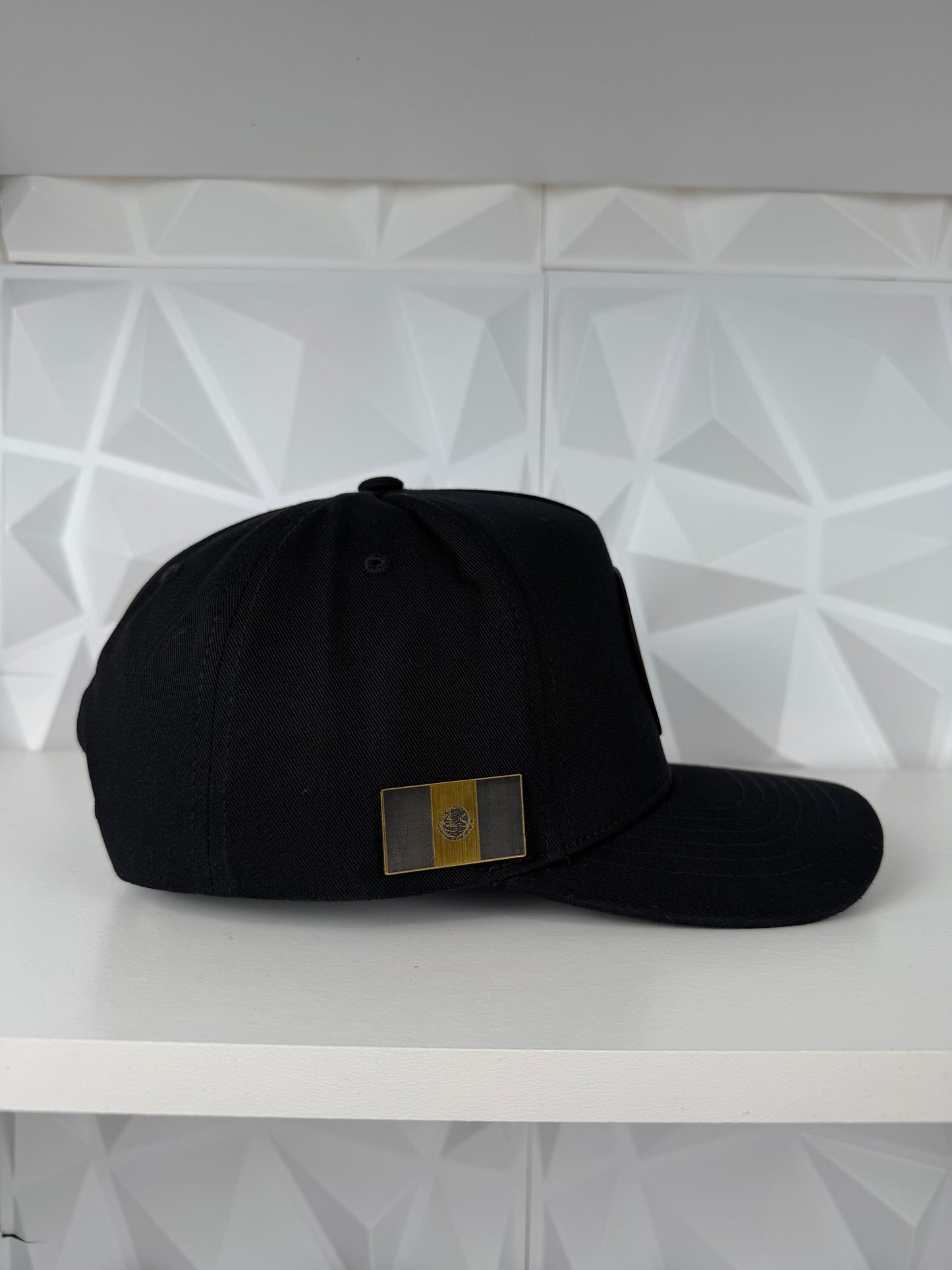 America SnapBack Gorra- Negra