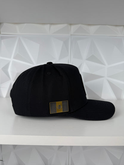 America SnapBack Gorra- Negra