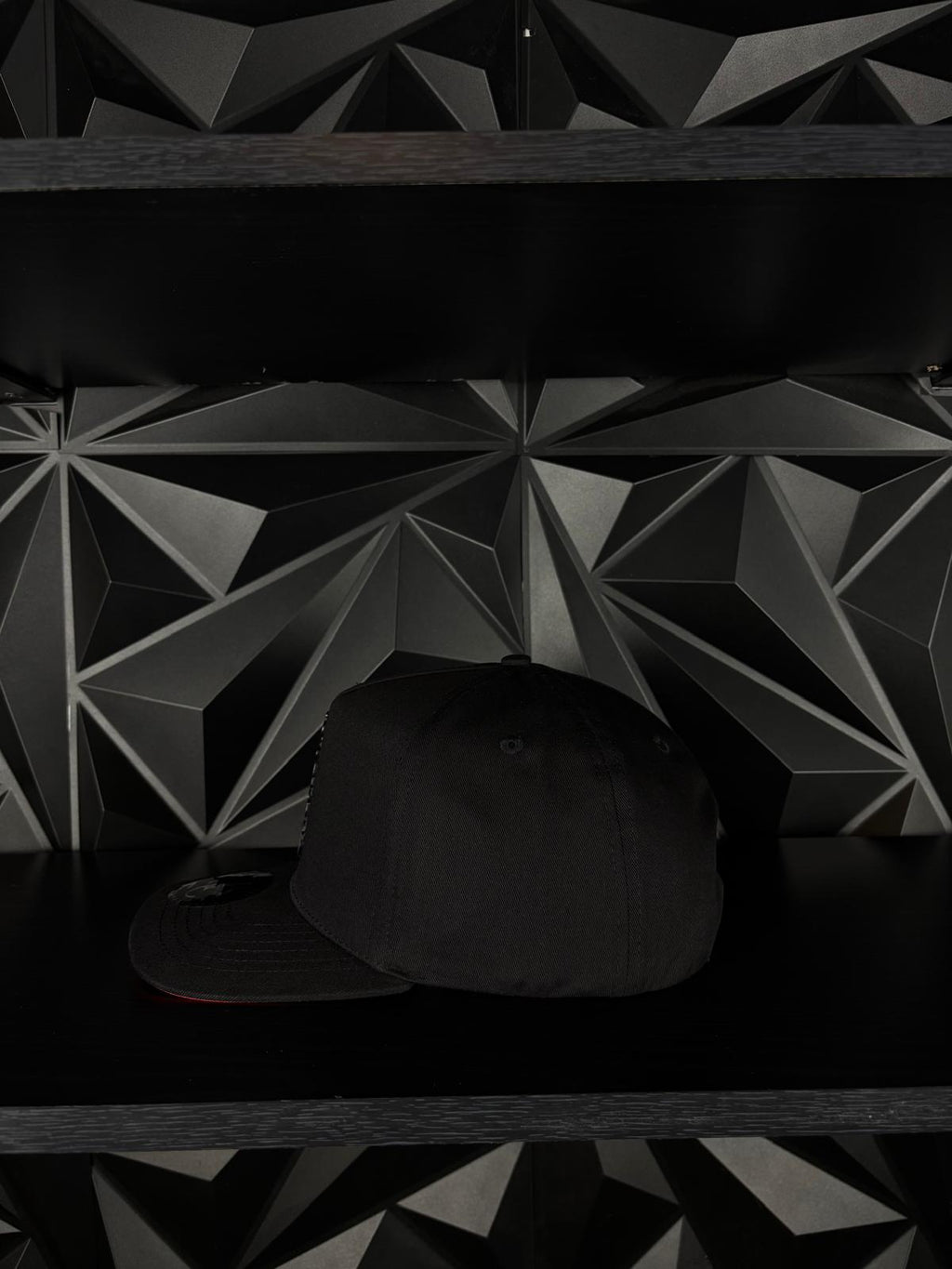 Puebla México estado SnapBack Hat-Black/Red Visor Cotton Cap