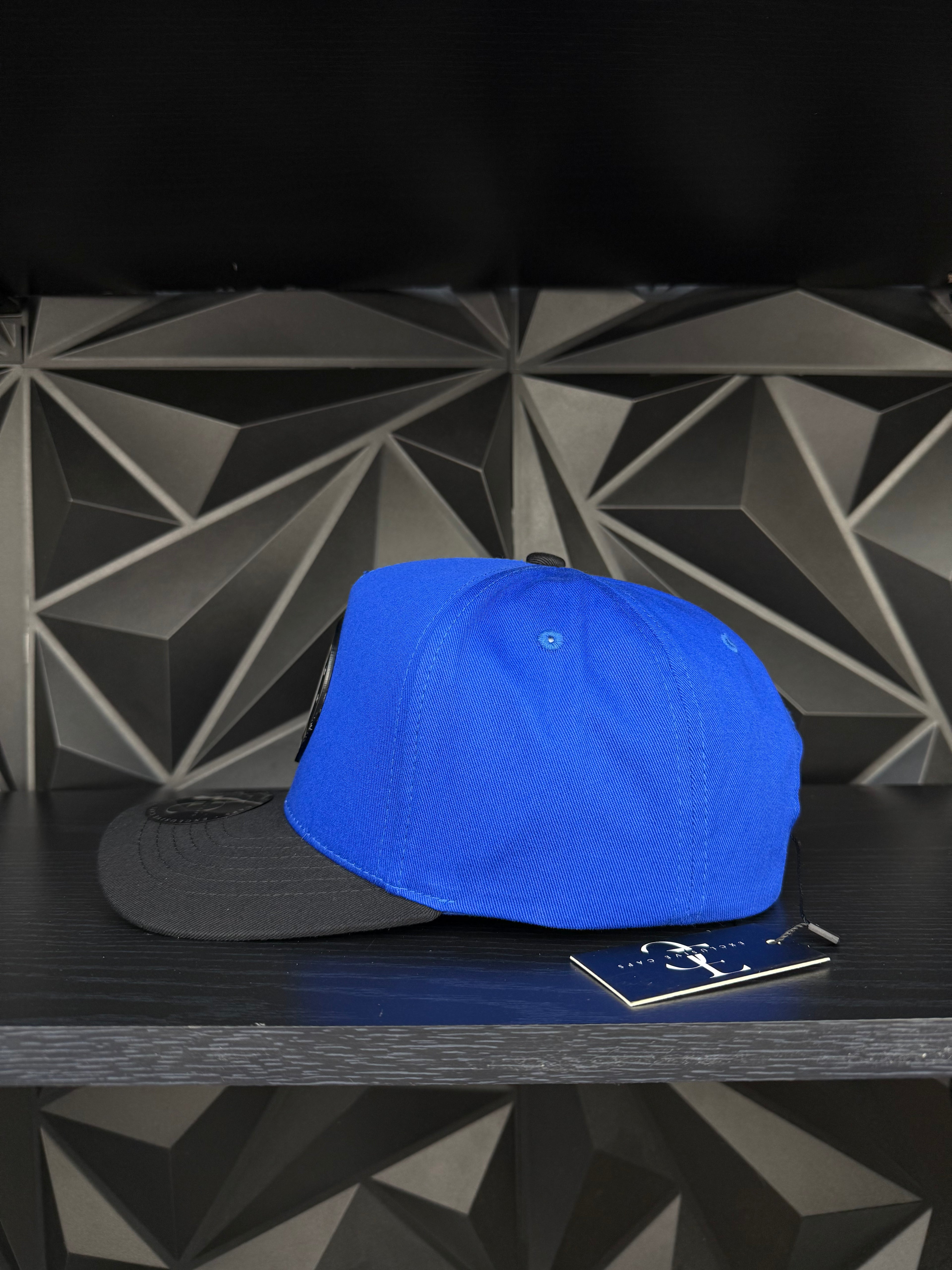 Cruz azul SnapBack hat-Blue/Black