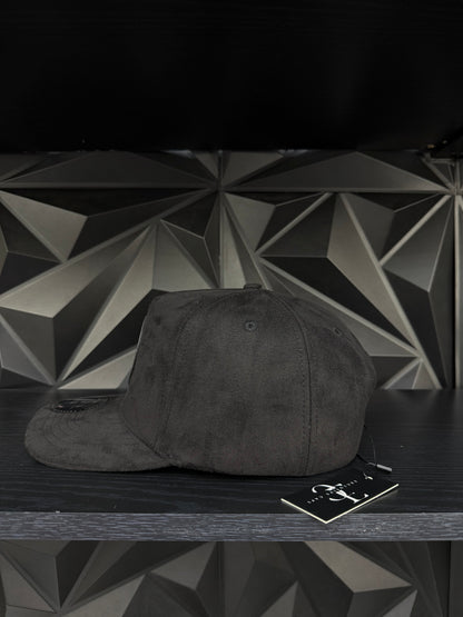 América SnapBack hat-black Suede Gold Plate