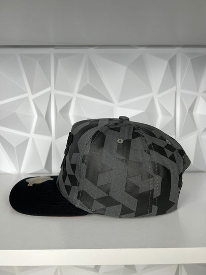 Black Panther SnapBack Hat- Grey Camo