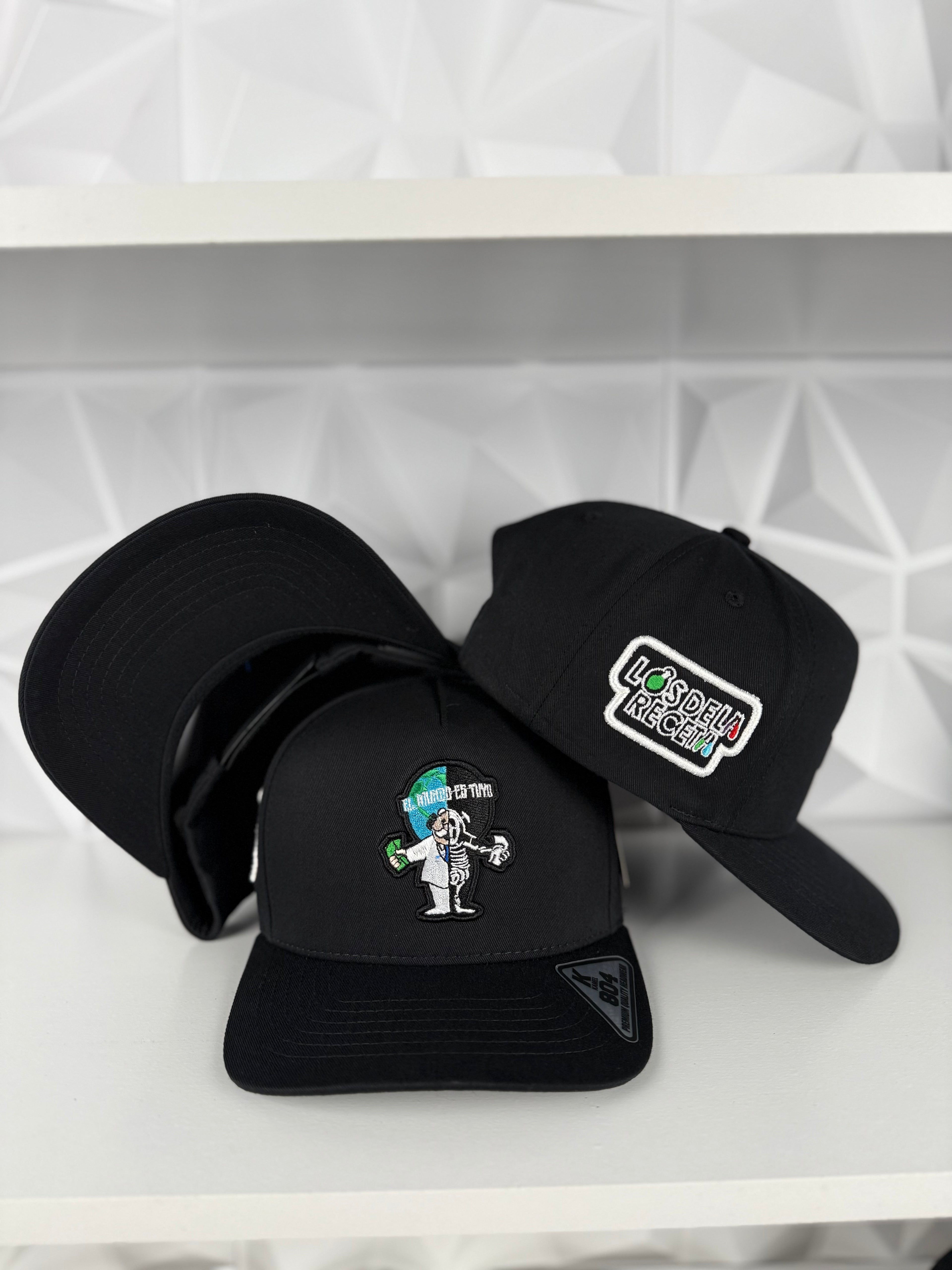 Simi Receta SnapBack Gorra-Negra