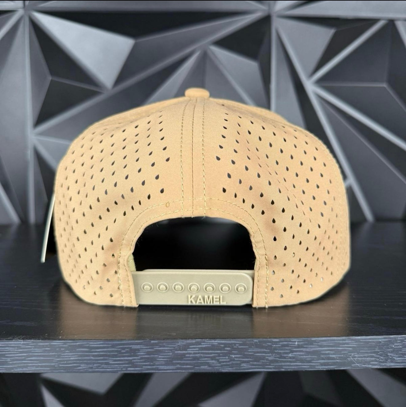 Poker plate SnapBack hat-khaki