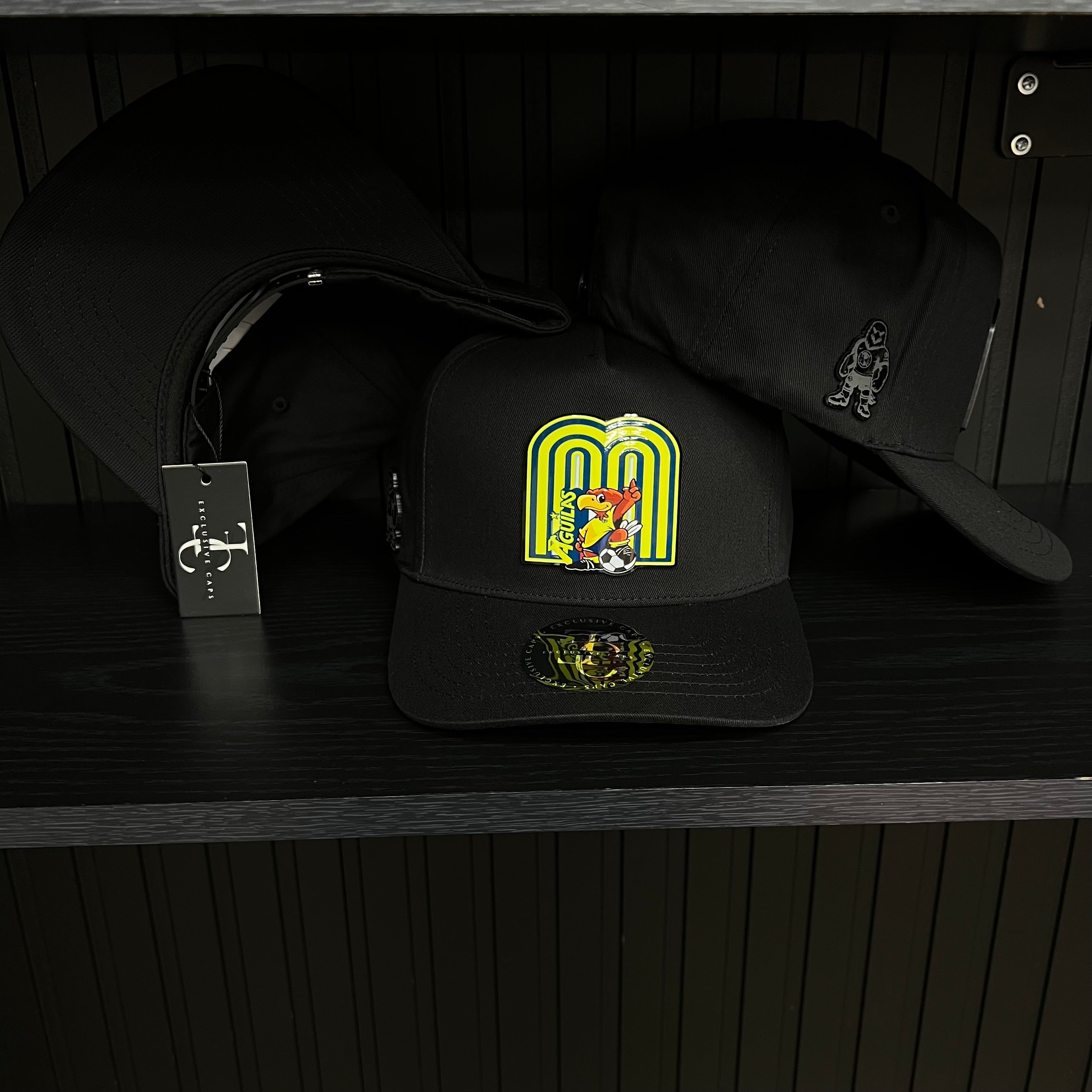 Club América Color M de México Snapback — Negro