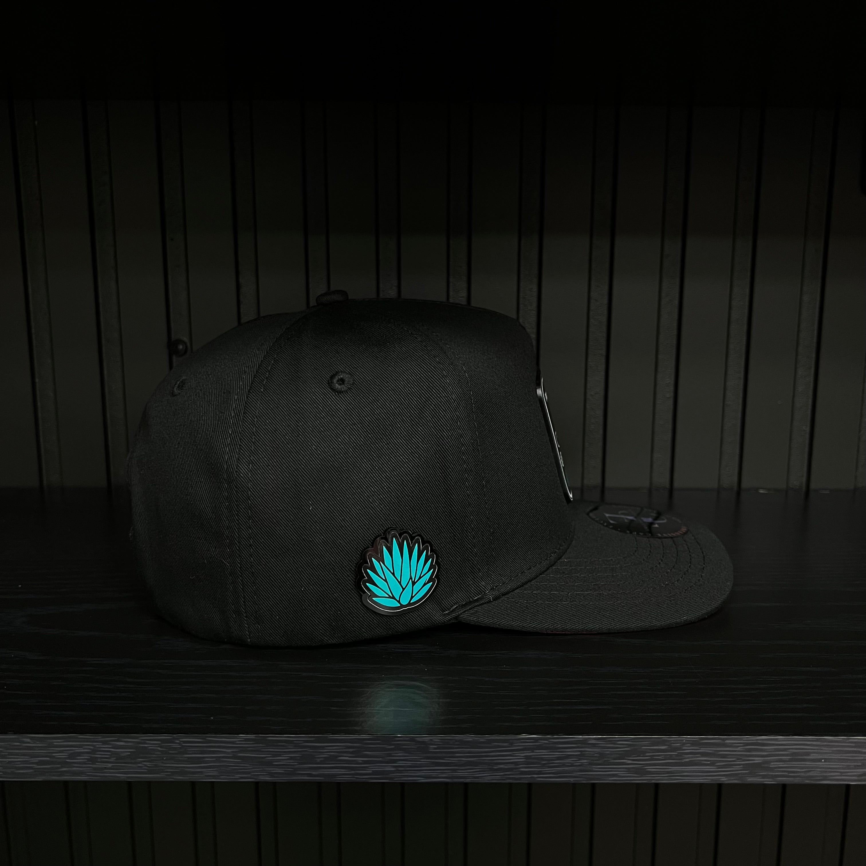 Exclusive Jalisco Private Flight SnapBack Hat - Black/Red Cotton Cap