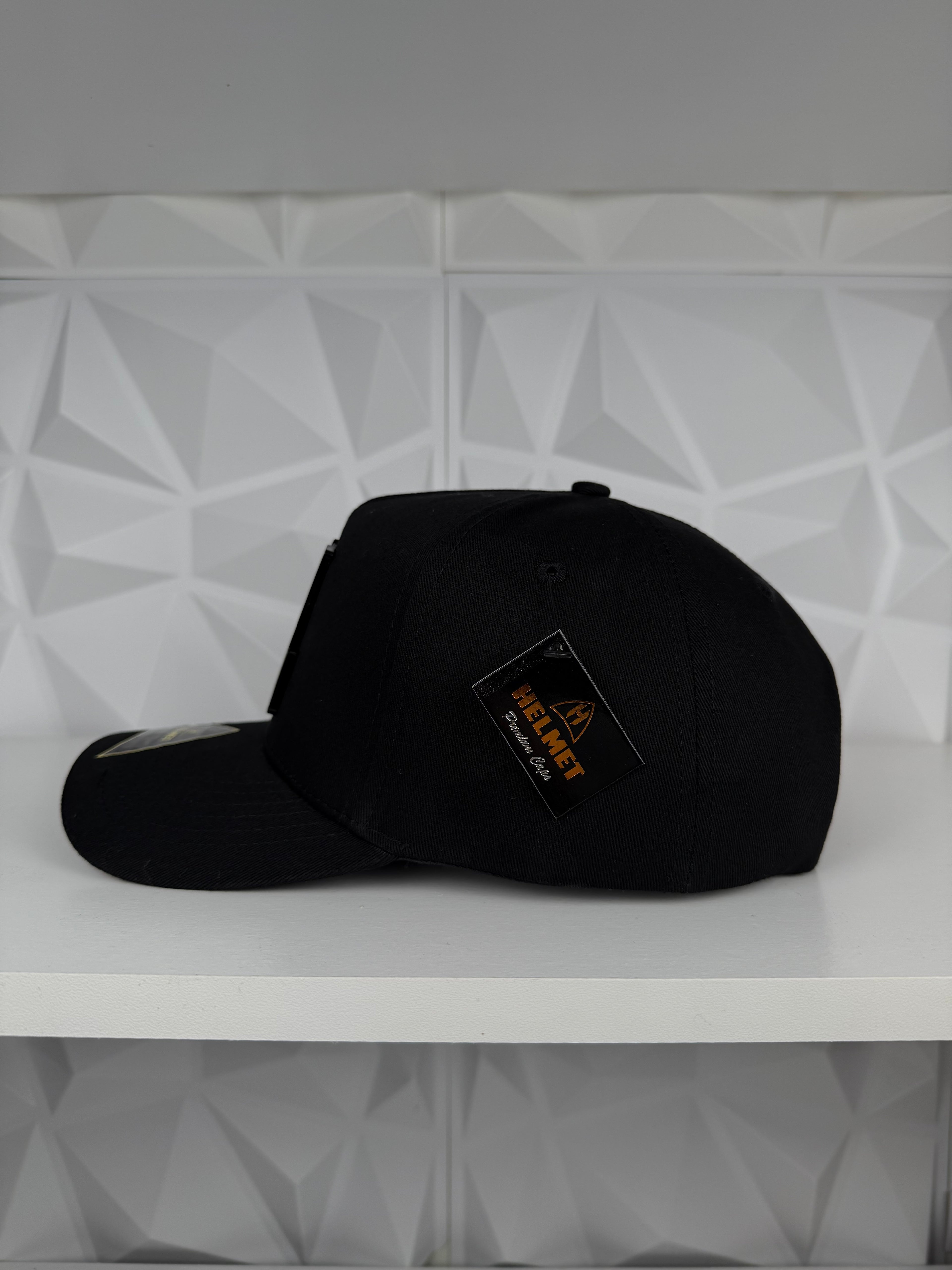 JGL Placa SnapBack Gorra-Negra
