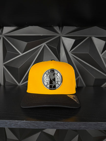America SnapBack Gorra- Amarilla/negra