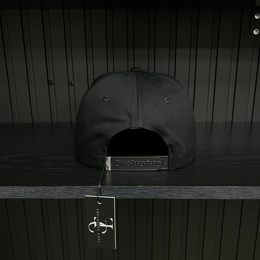Exclusive Baja California Private Flight SnapBack Hat - Black/Red Cotton Cap