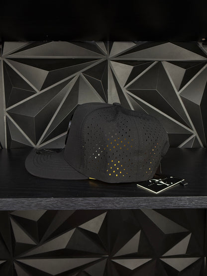 América SnapBack Gorra-Negra/Amarilla hydro