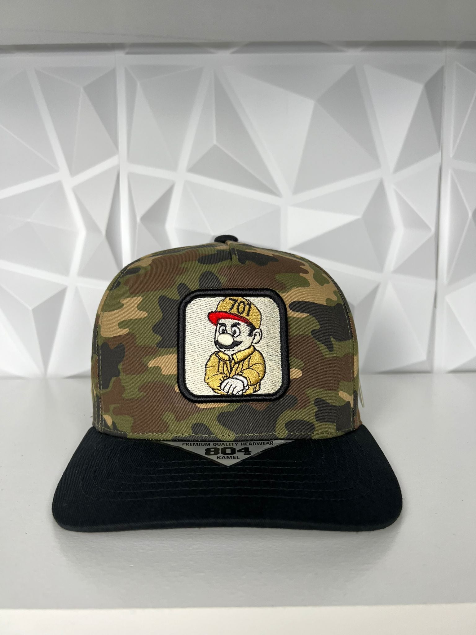 Niño de la tuna SnapBack gorra-verde camuflaje