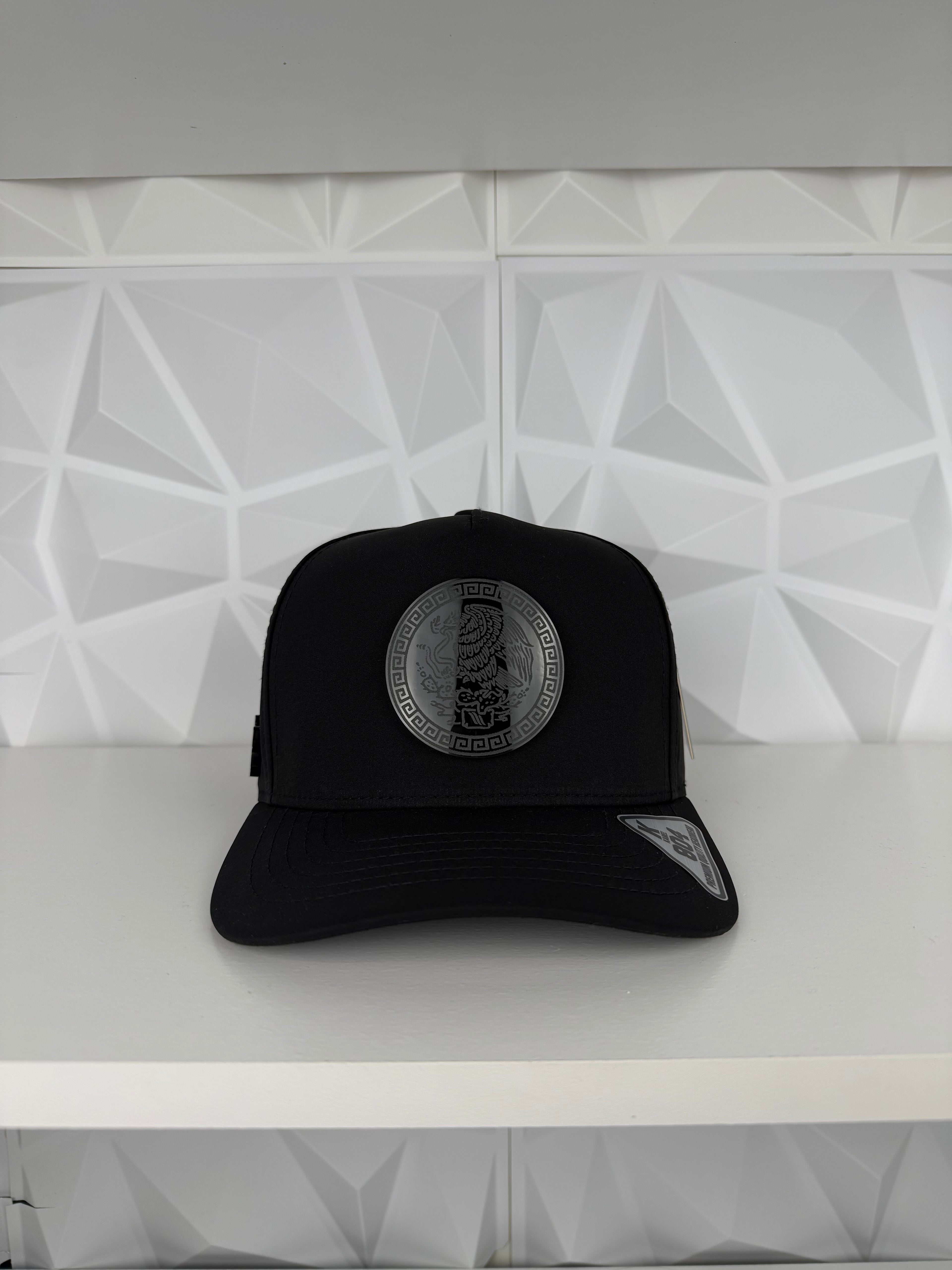 Mexico Plate SnapBack Gorra-Negra