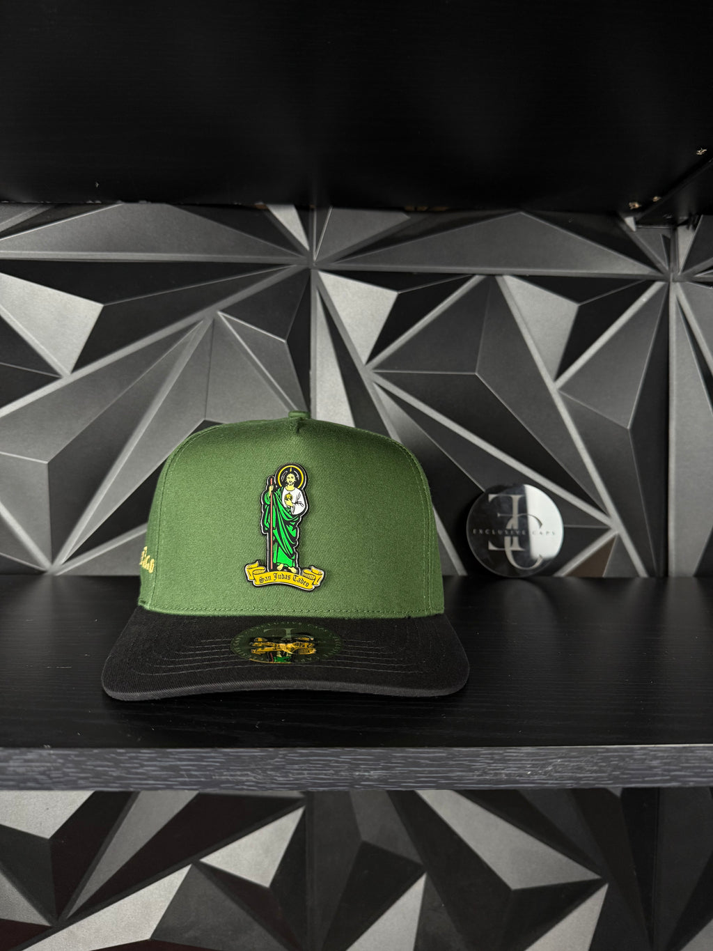 Exclusive caps san judas Tadeo SnapBack  hat Green/Black