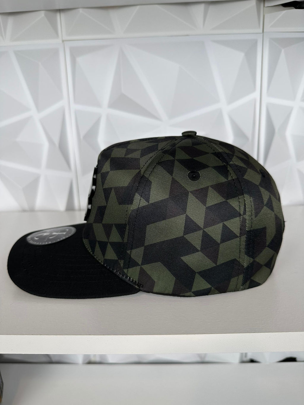 Trébol Placa SnapBack Gorra-Verde Camuflaje
