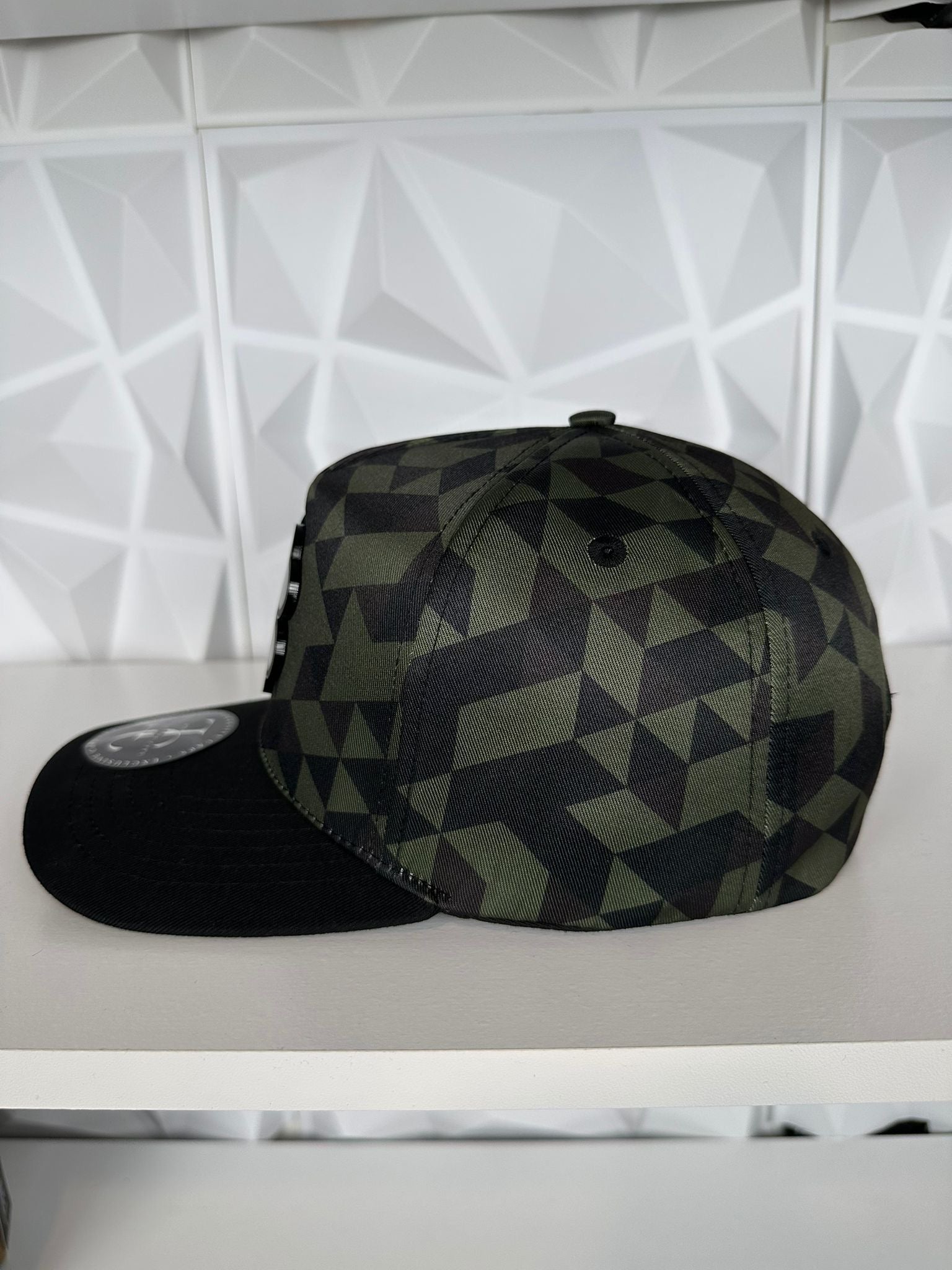 Trébol Placa SnapBack Gorra-Verde Camuflaje
