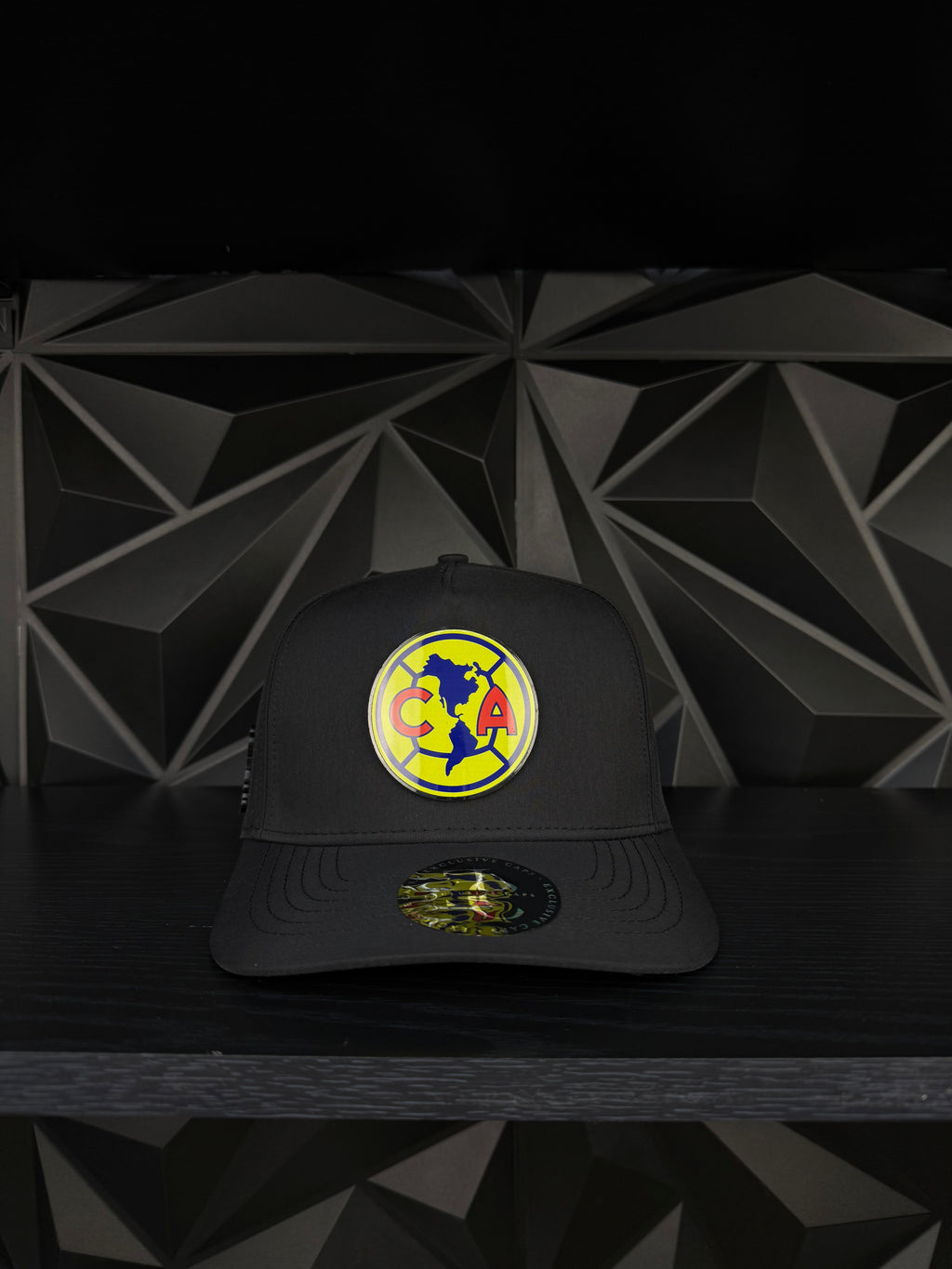 América SnapBack hat-black Hydro Color Plate