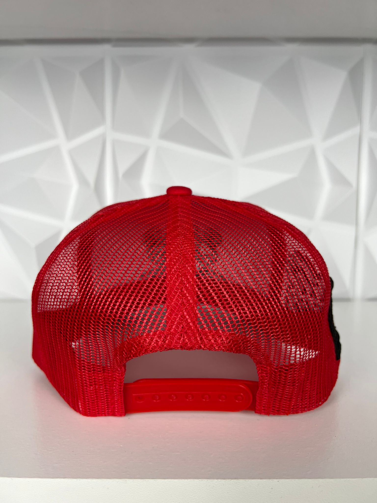 Black Panther Hat-Red camo