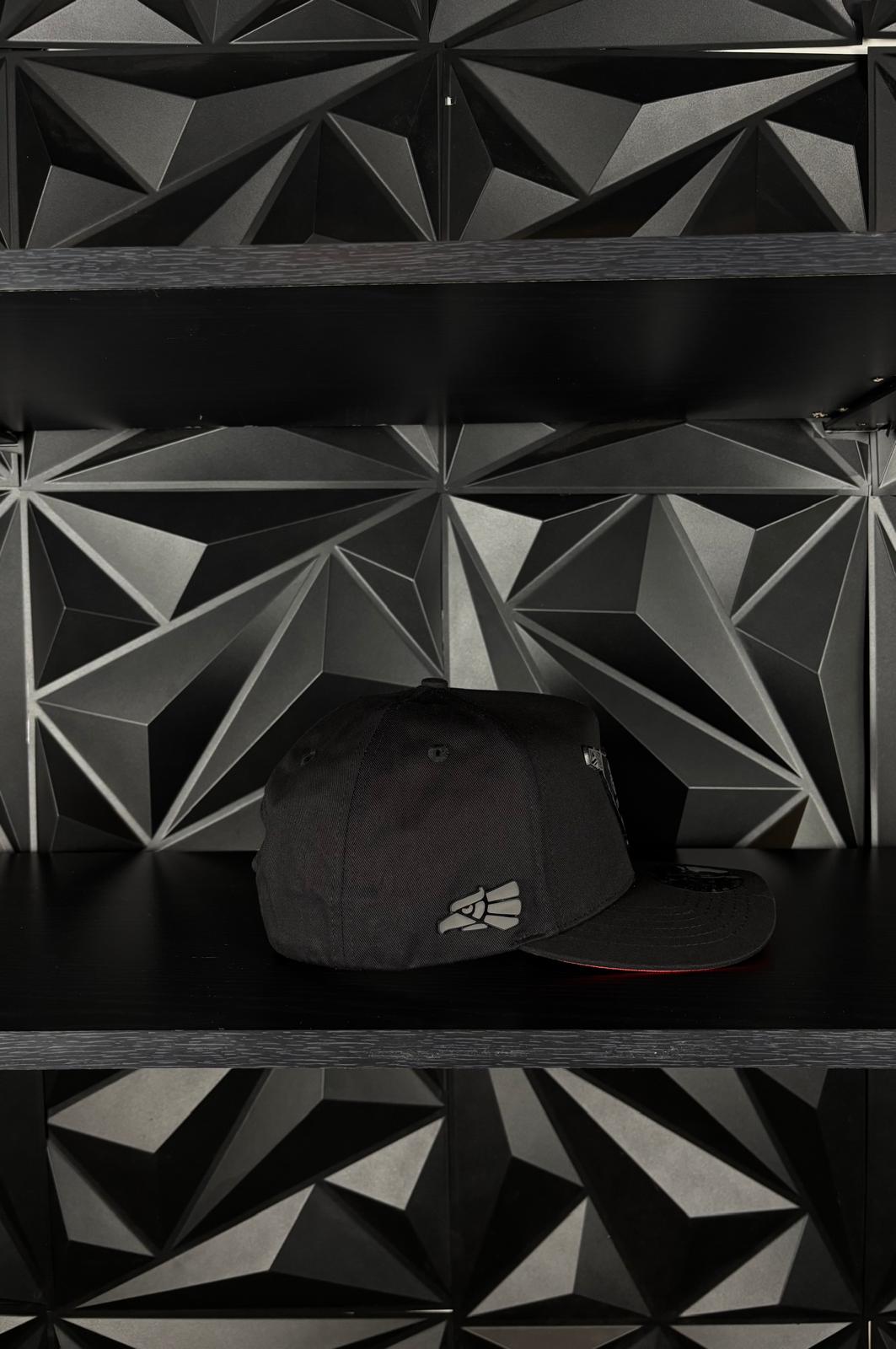 Sonora México estado SnapBack Hat-Black/Red Visor Cotton Cap