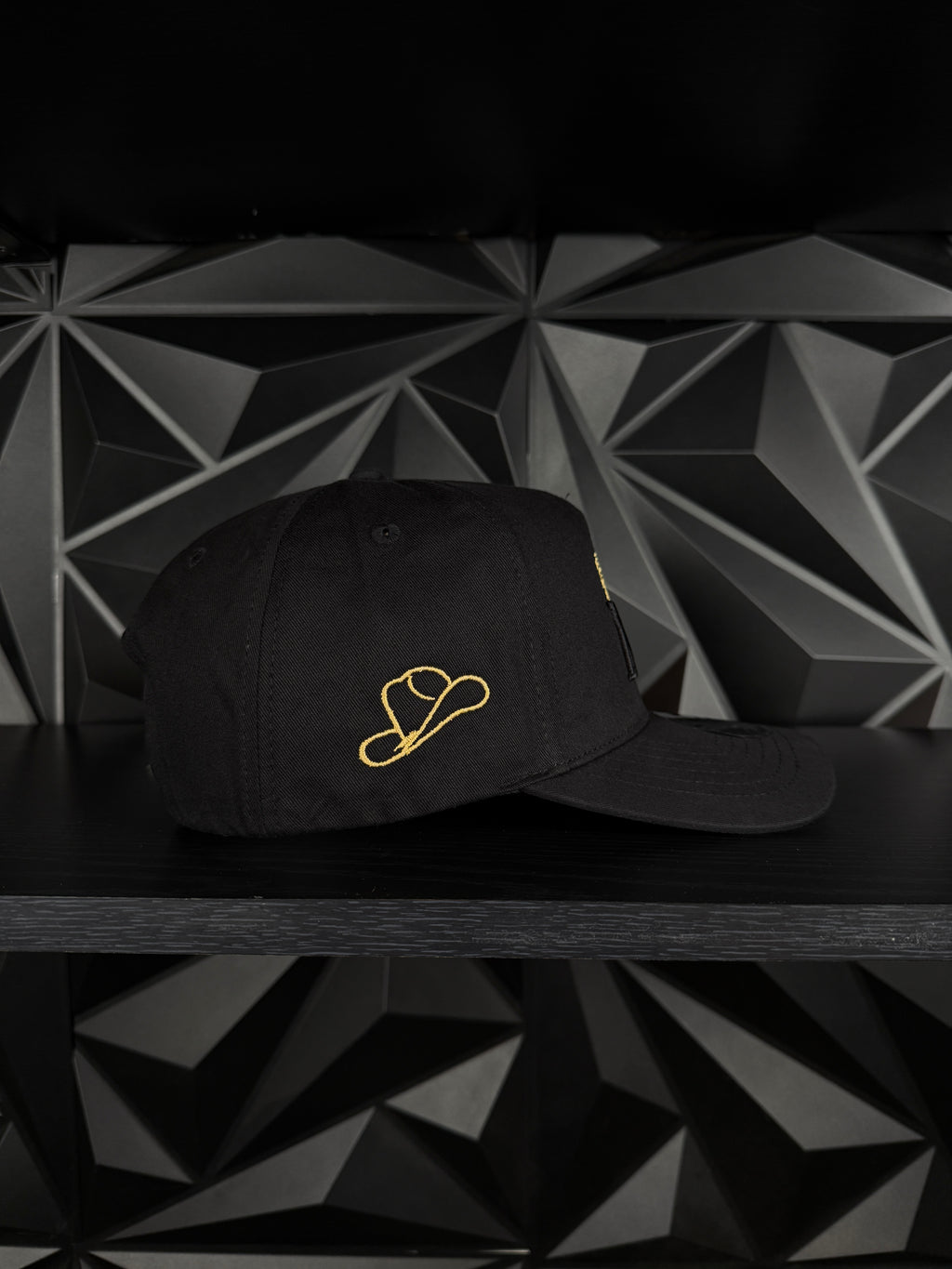 Exclusive caps MF snapback hat-black