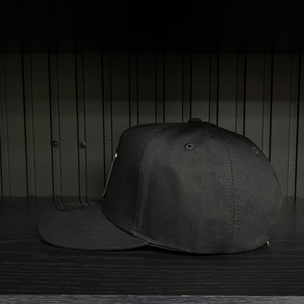 Exclusive Sonora Private Flight SnapBack Hat - Black/Red Cotton Cap