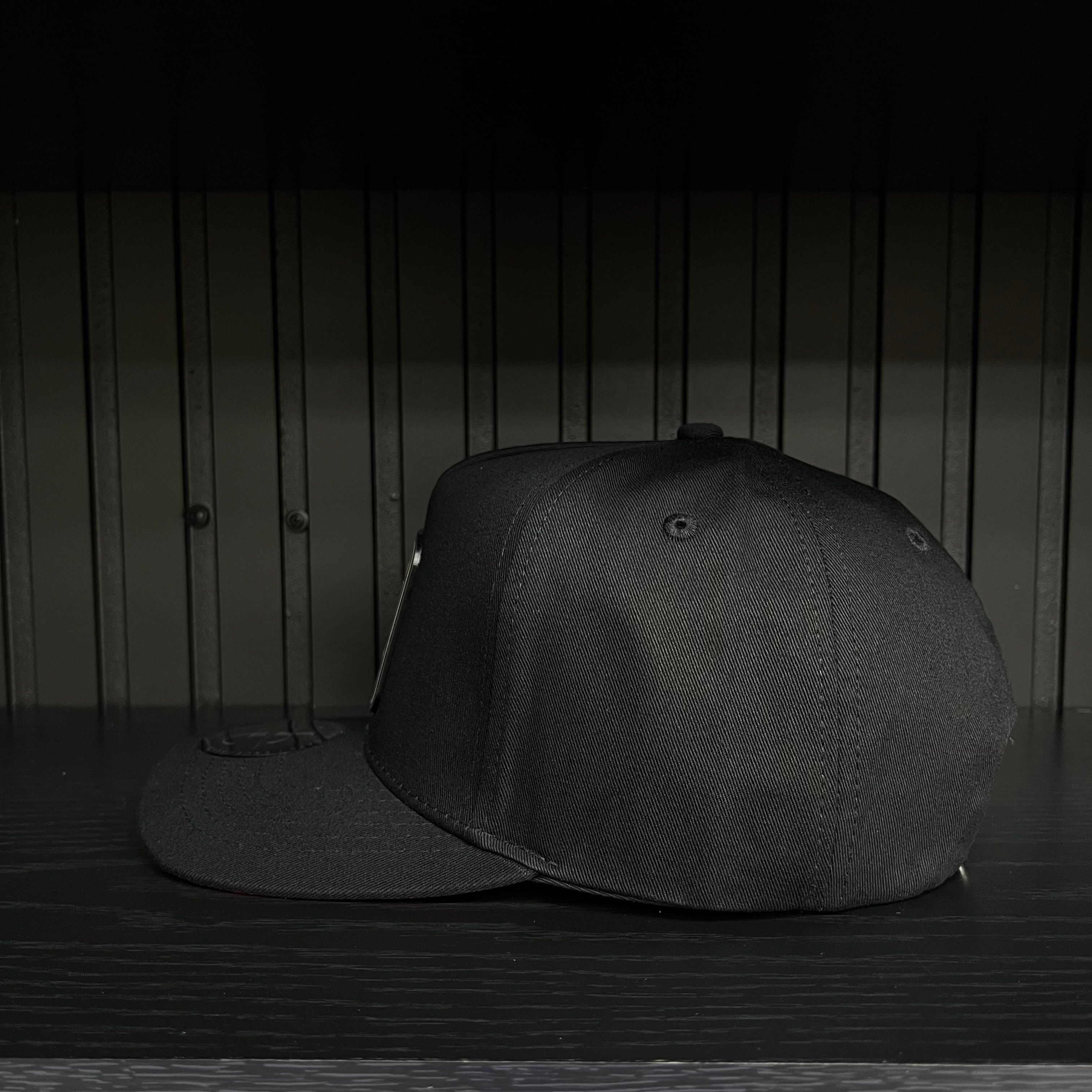 Exclusive Sonora Private Flight SnapBack Hat - Black/Red Cotton Cap