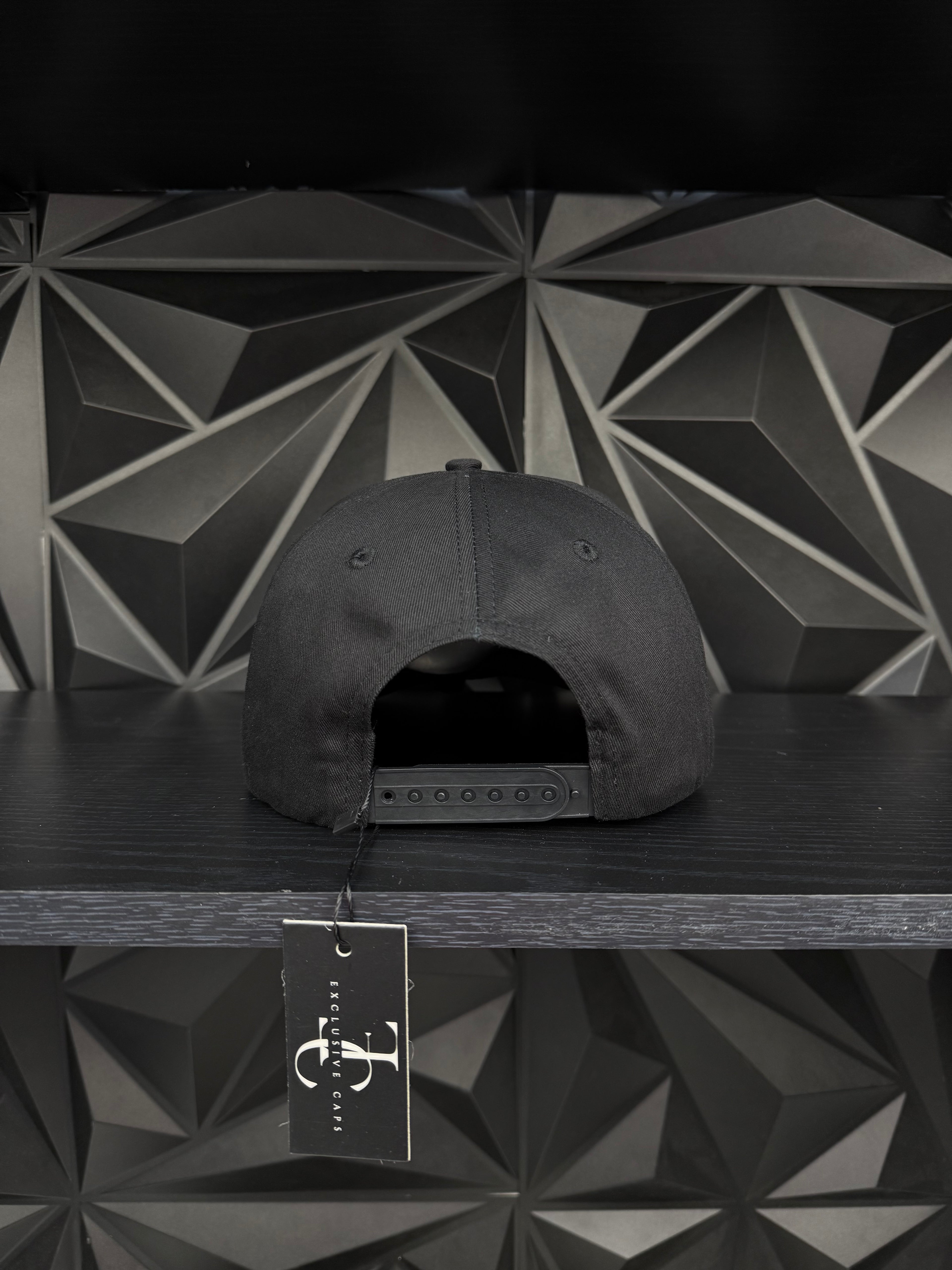 Guerrero México SnapBack Gorra-negra/roja Gamuza visera