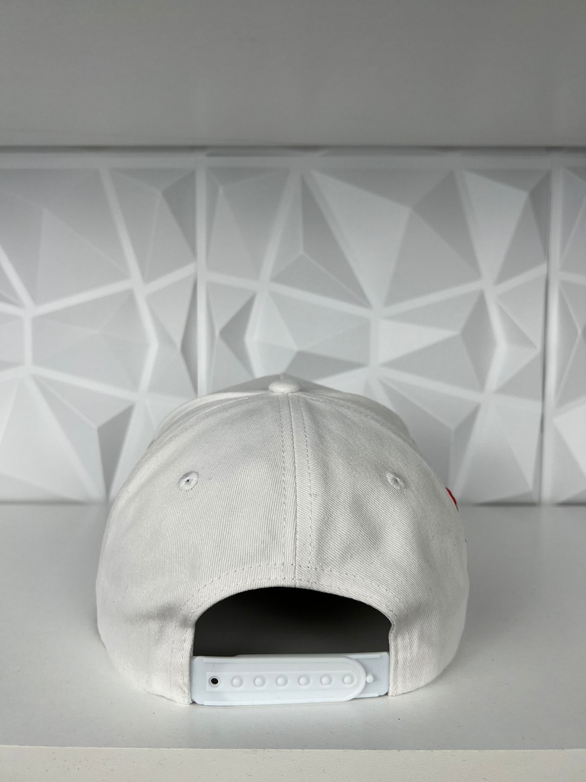 Black Panther SnapBack Hat-White