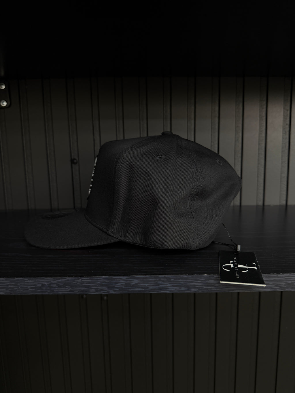 Exclusive Caps Tony Montana SnapBack Hat- Black Cotton