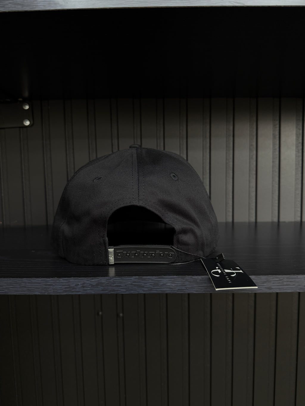 Exclusive Caps Tony Montana SnapBack Hat- Black Cotton