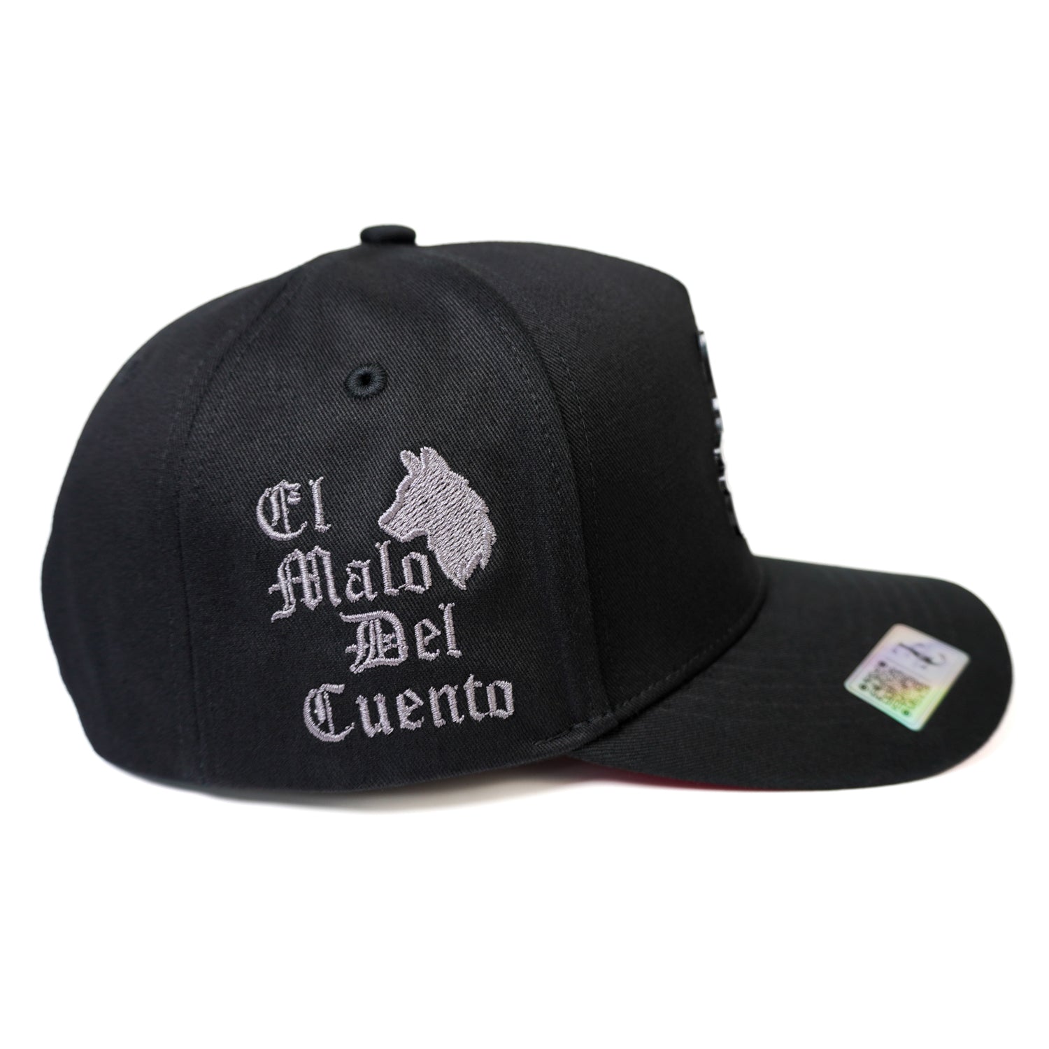 El Malo Del Cuento Color Plate SnapBack Hat