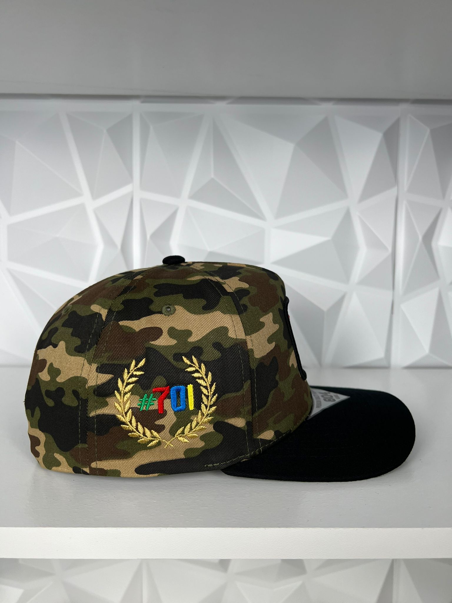 Niño de la tuna SnapBack gorra-verde camuflaje