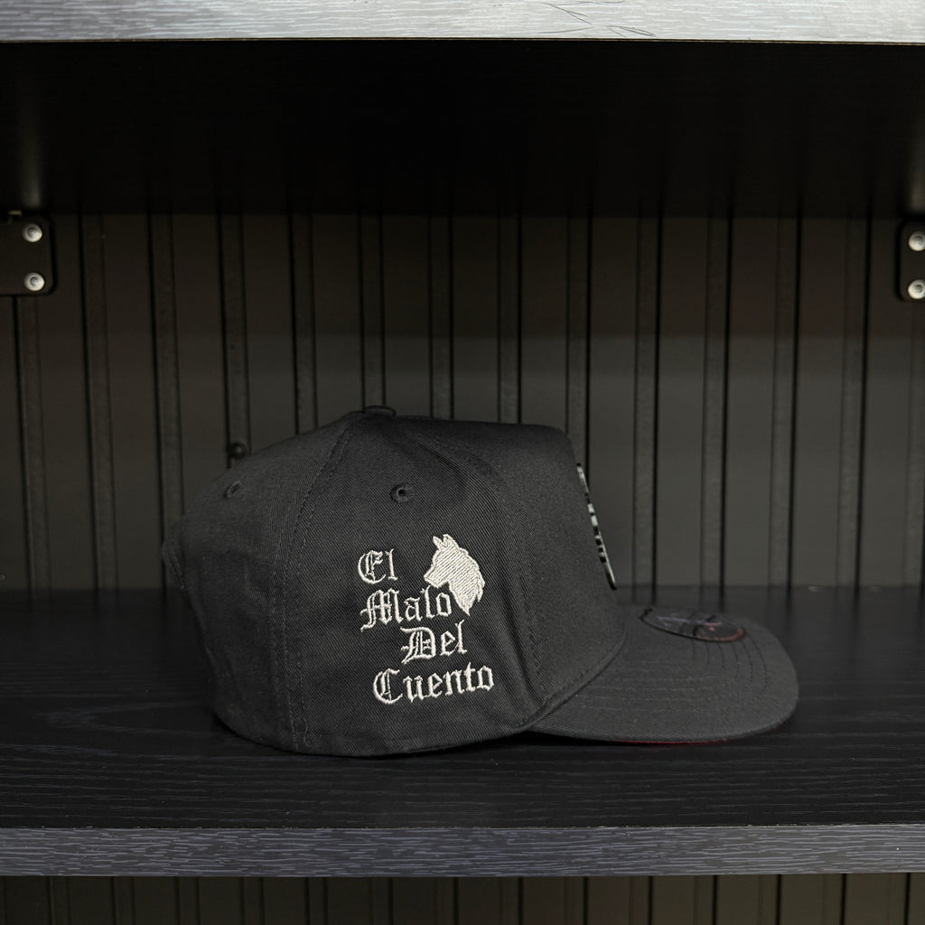 Exclusive Caps El Malo del cuento color plate SnapBack Hat-