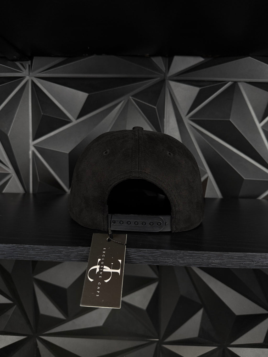 Paca de billetes SnapBack hat-black Suede