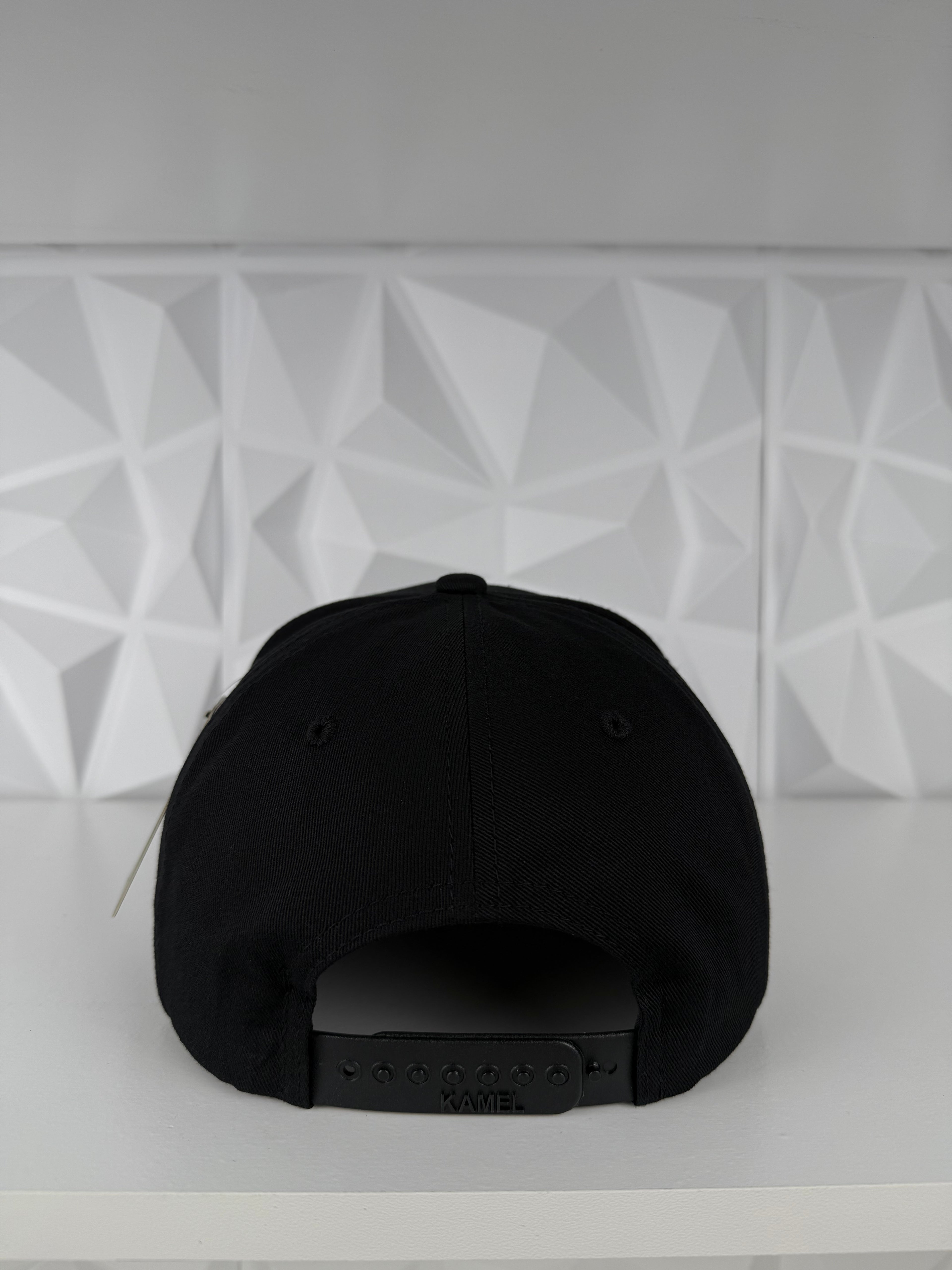 Rugrats Placa SnapBack Gorra- Negra/Roja