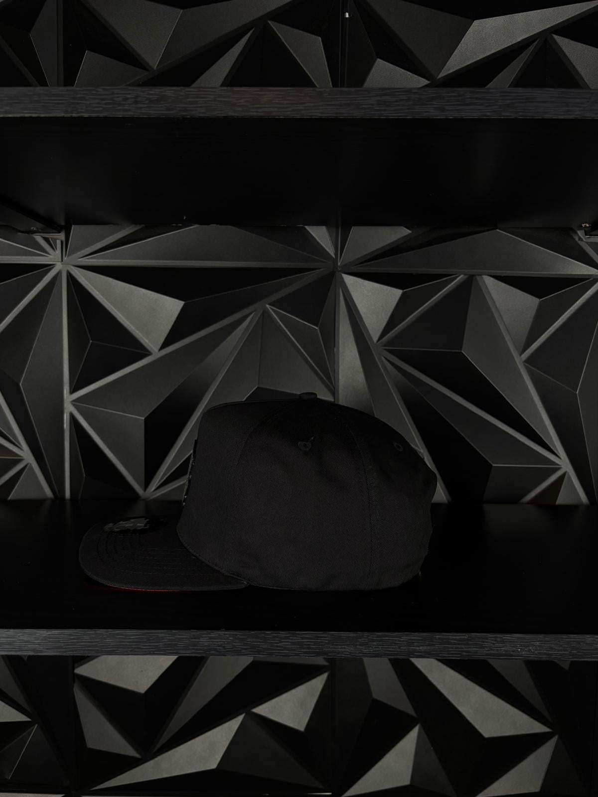 Colima México estado SnapBack Hat-Black/Red Visor Cotton Cap