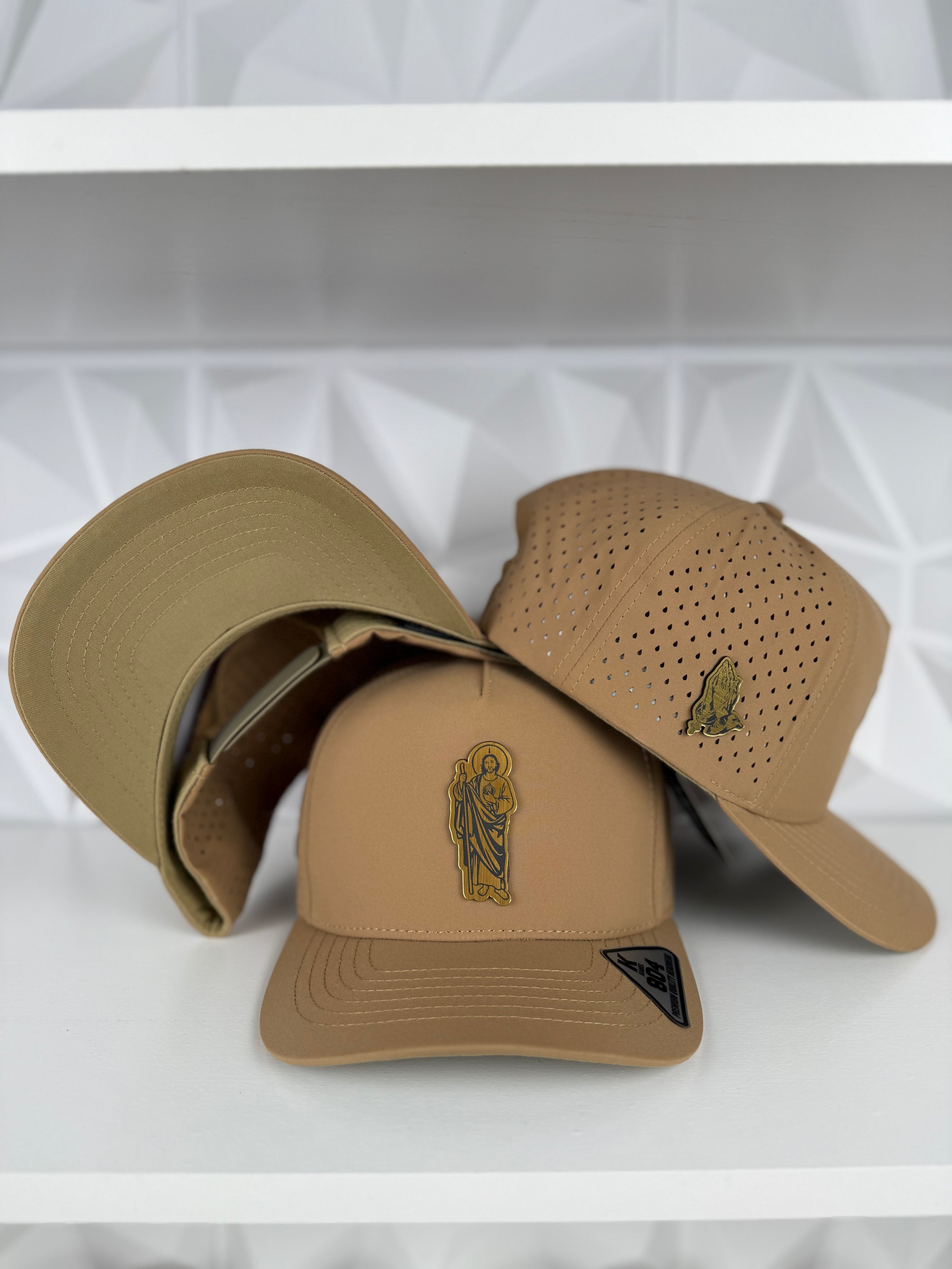 San Judas SnapBack Gorra- kaki