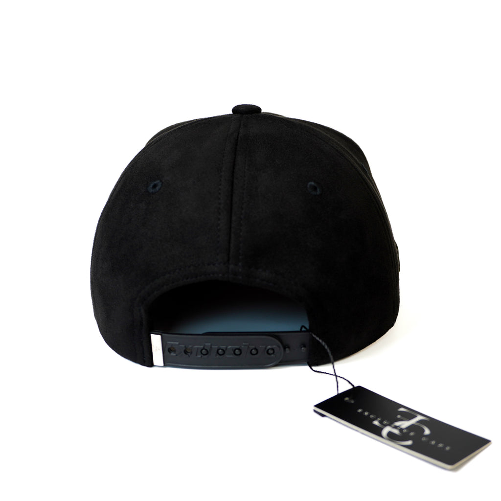 Michoacán México SnapBack Hat-Black/Red Suede
