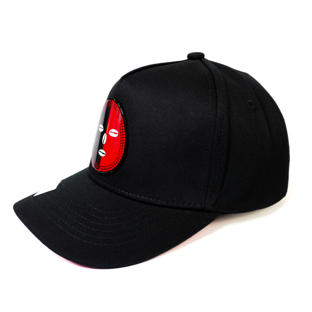 Elegua Exclusive Caps SnapBack Hat-Black/Red