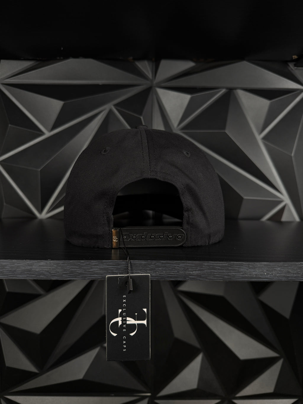 Exclusive caps MF snapback hat-black