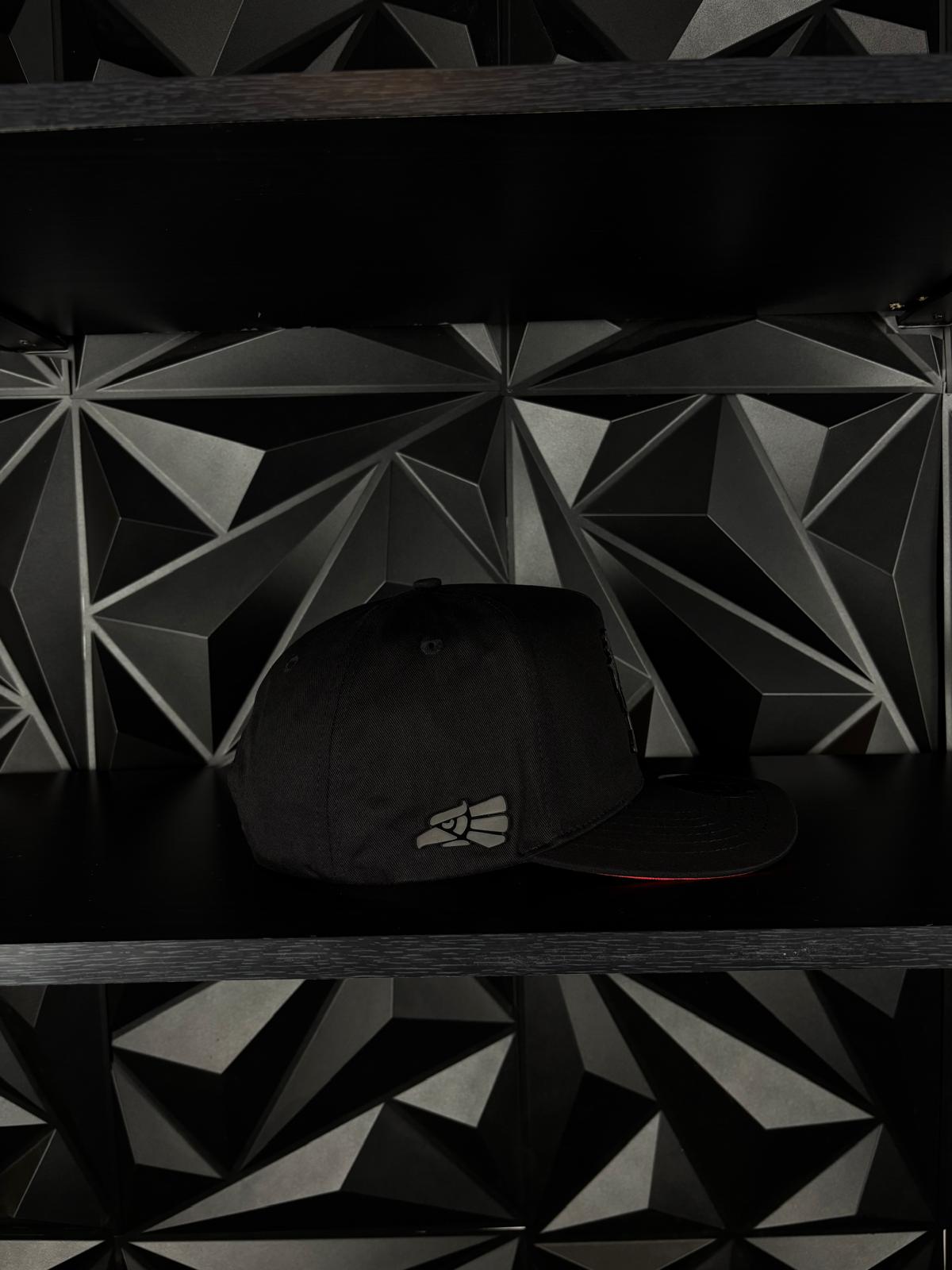 Nayarit México estado SnapBack Hat-Black/Red Visor Cotton Cap