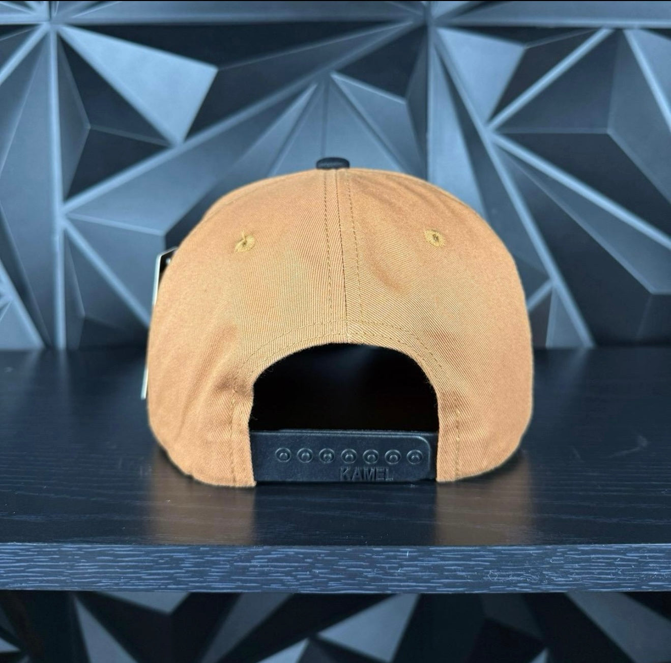 Caballo plate SnapBack hat - brown