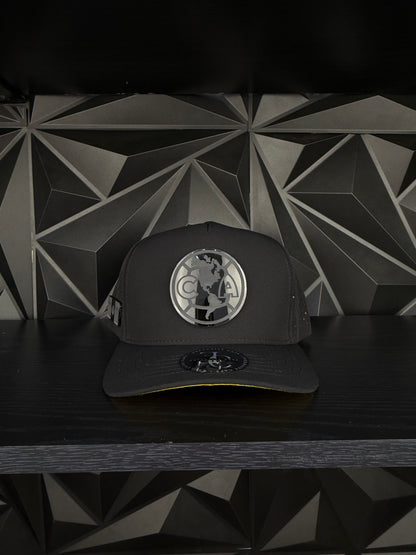 América SnapBack Gorra-Negra/Amarilla hydro