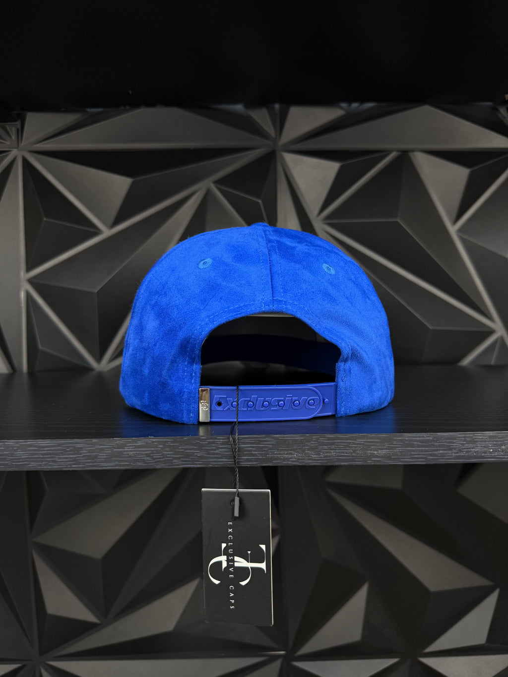 Cruz azul SnapBack hat-Blue/Black Suede