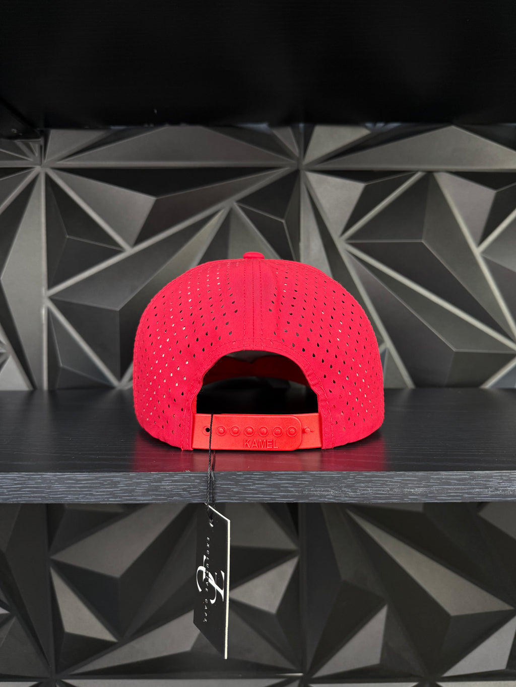 Toluca SnapBack hat-Red Hydro