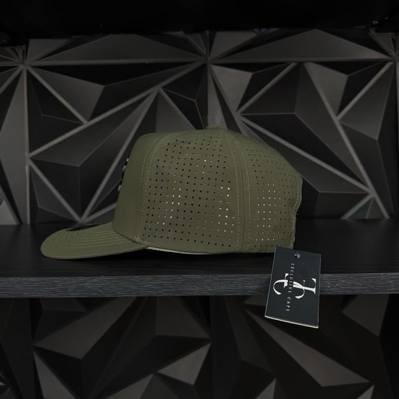 Trébol SnapBack hat-olive green hydro