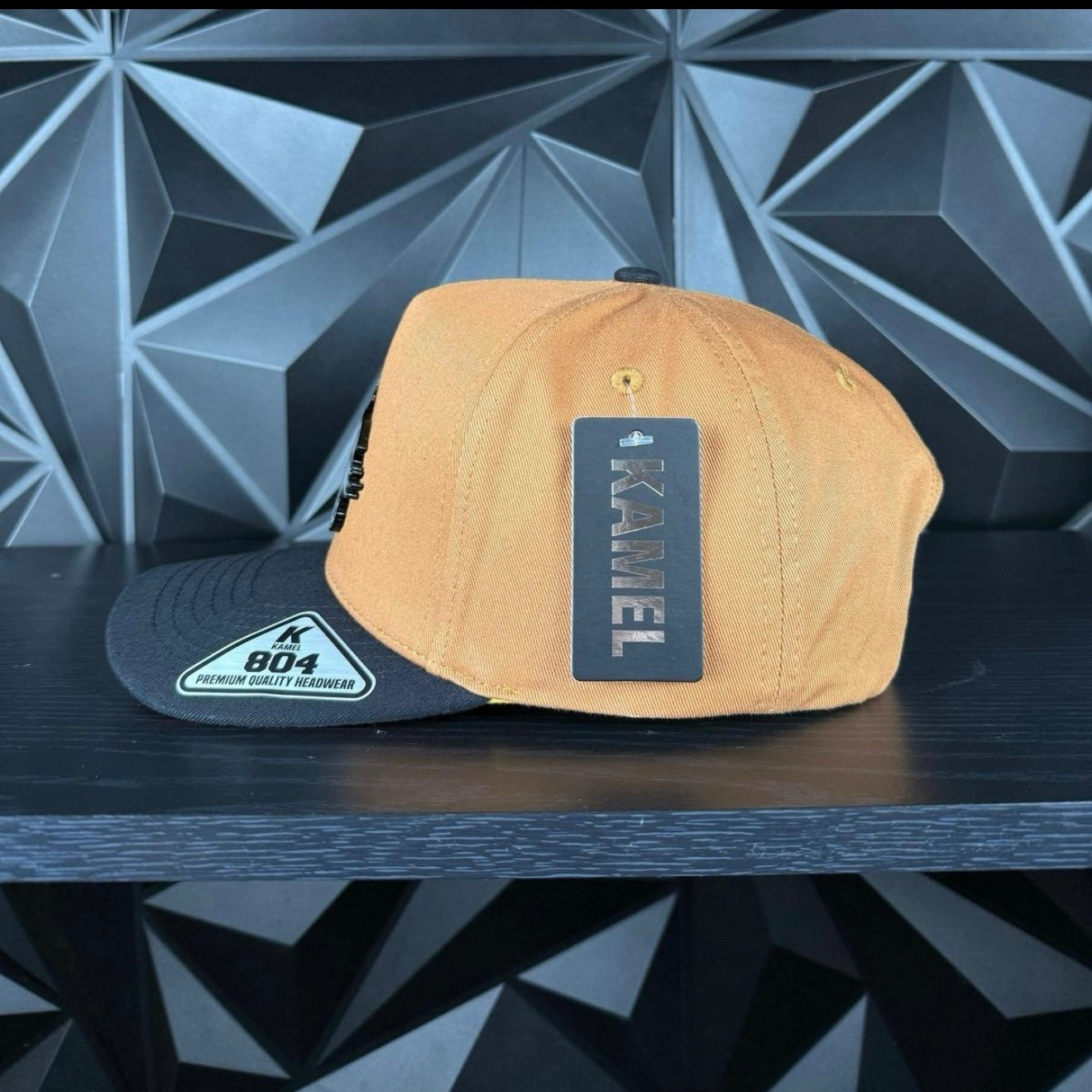 Caballo plate SnapBack hat - brown