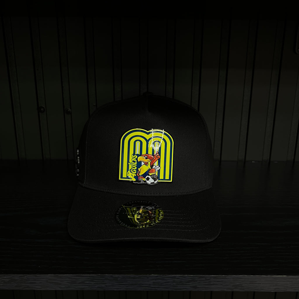 Club América Color M de México Snapback — Negro