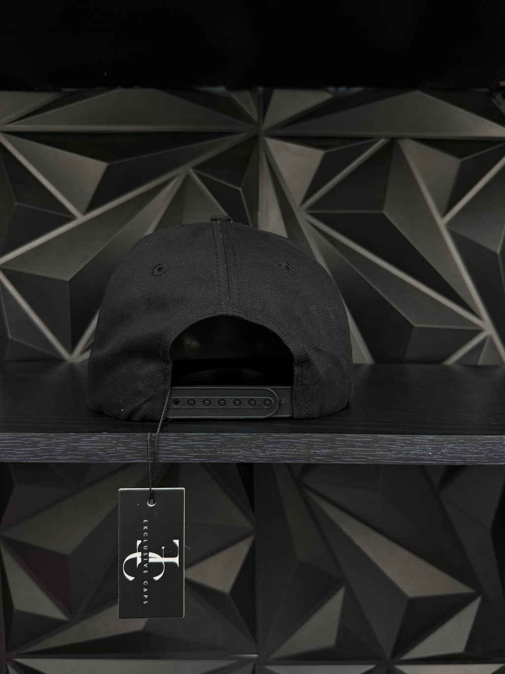 Edipo flechas SnapBack hat-black suede visor