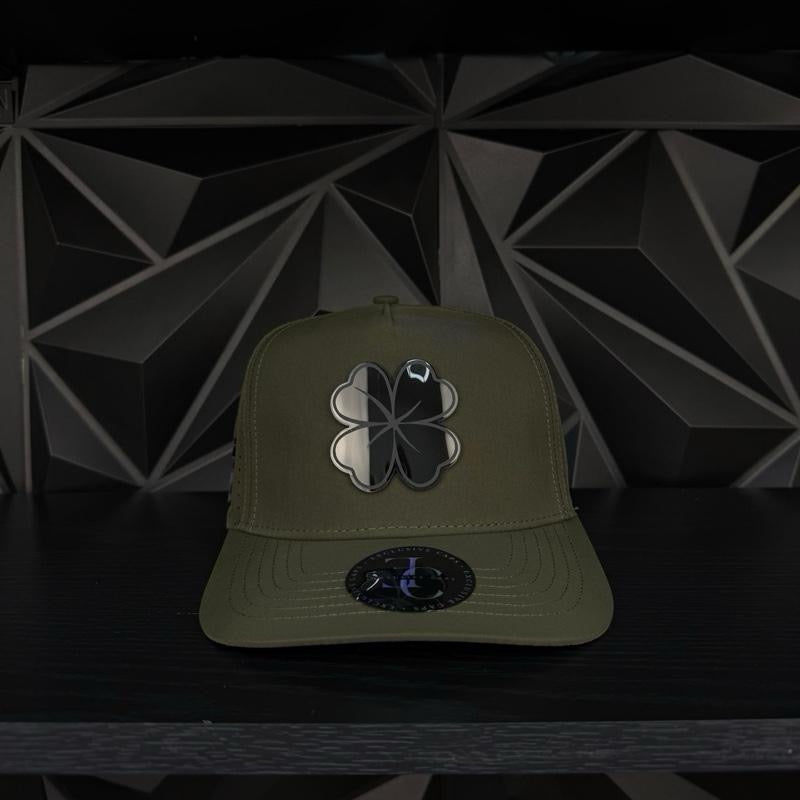 Trébol SnapBack hat-olive green hydro